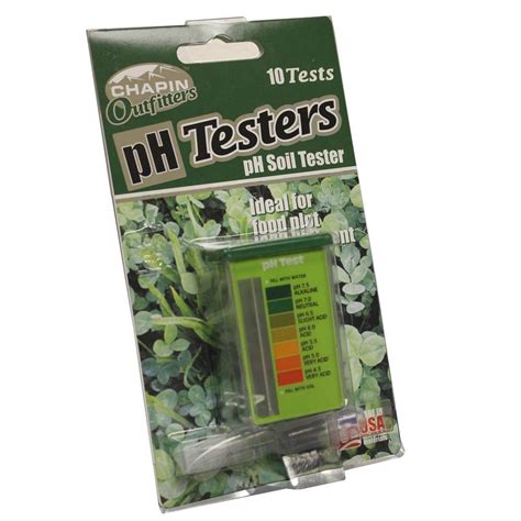 ph soil tester home depot